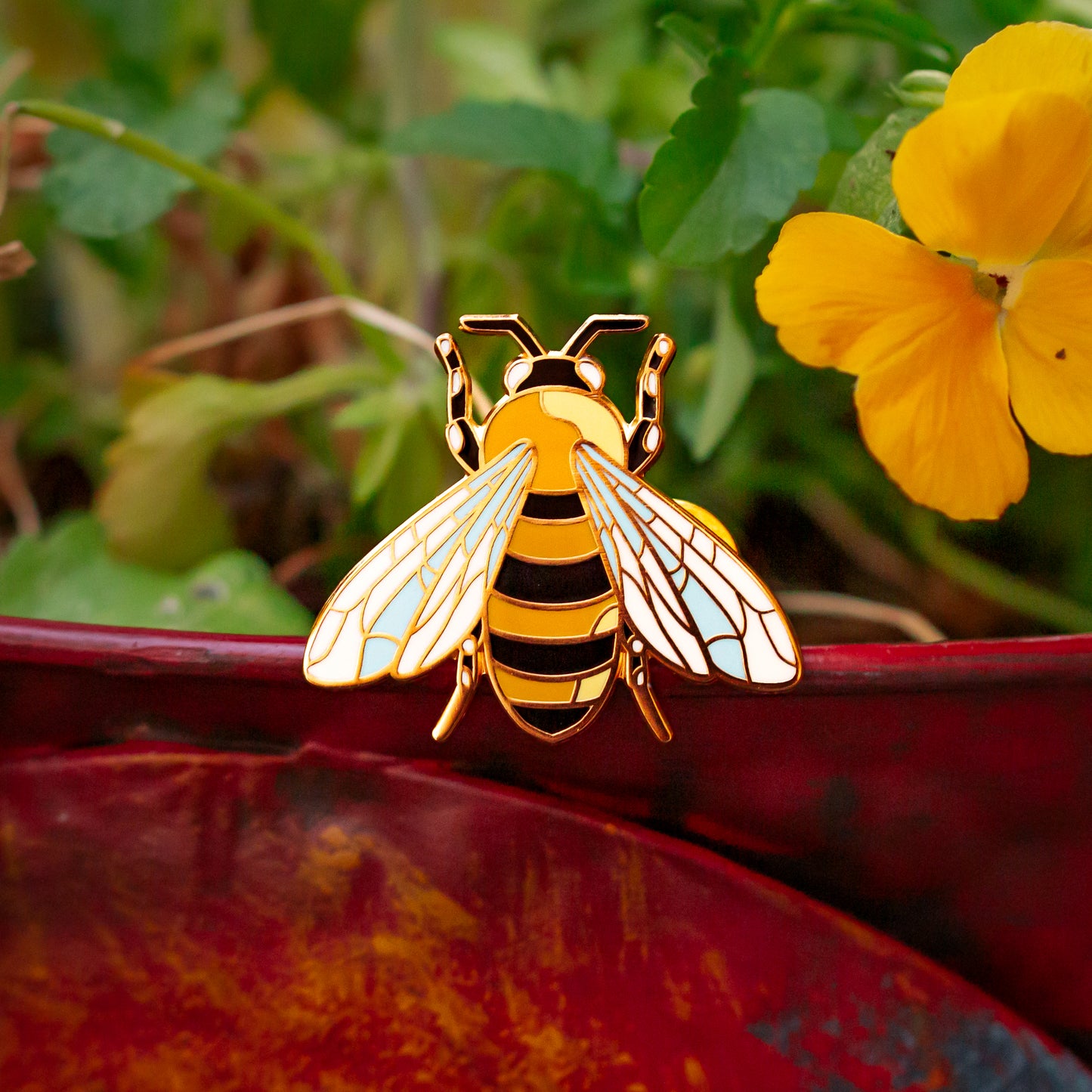 Bee Enamel Pin