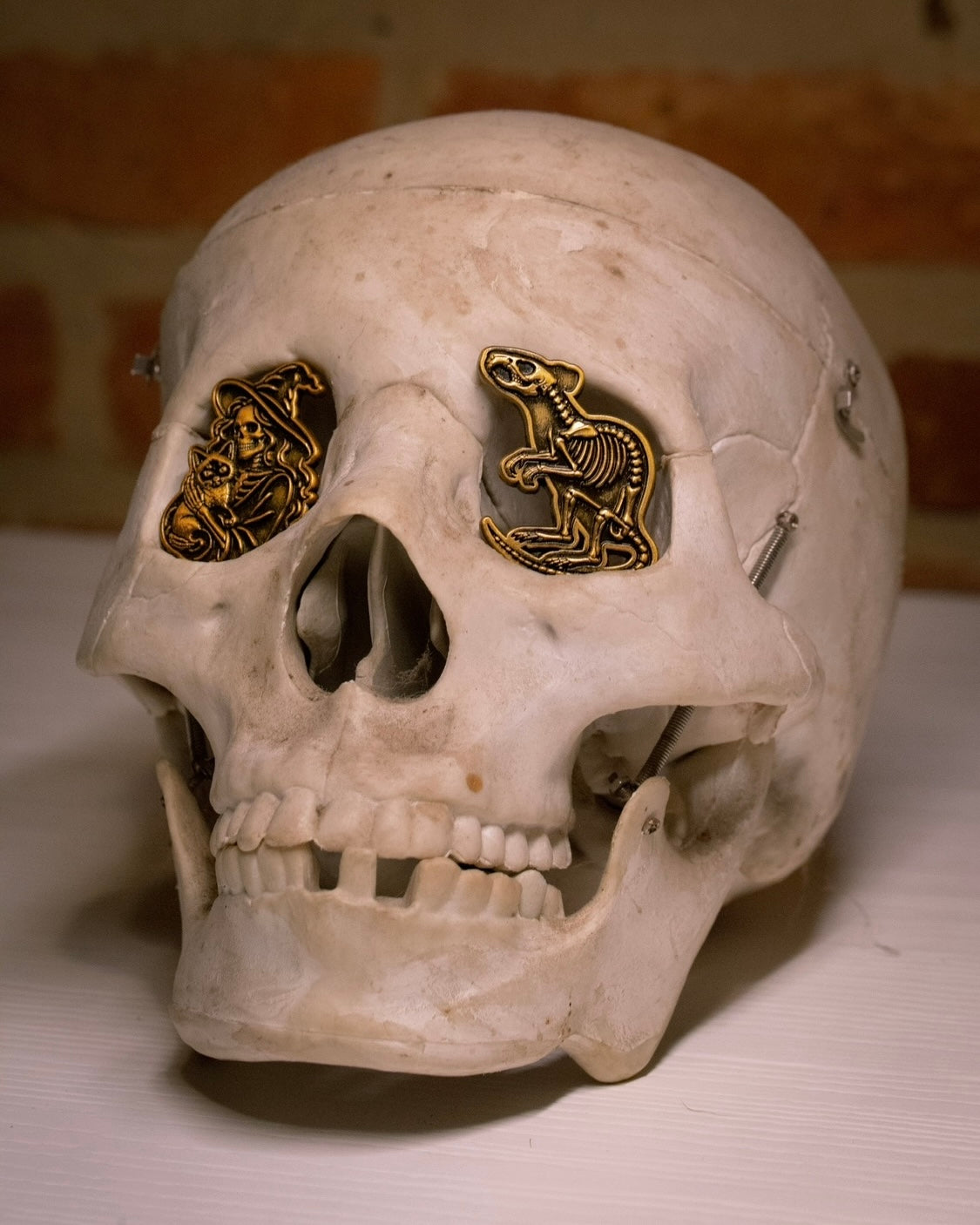 Skeleton Rat Pin