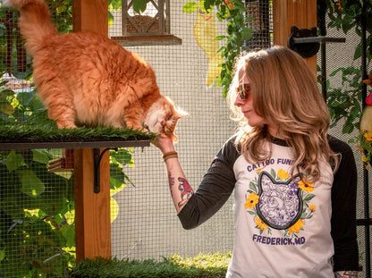 Stencil Frame Cattoo Fundraiser Shirt