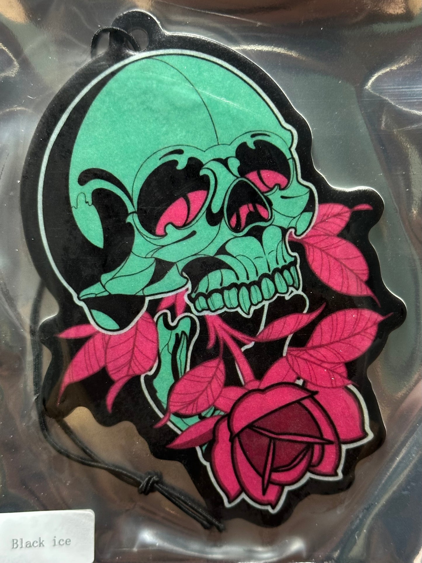 Skull + Rose Air Freshener